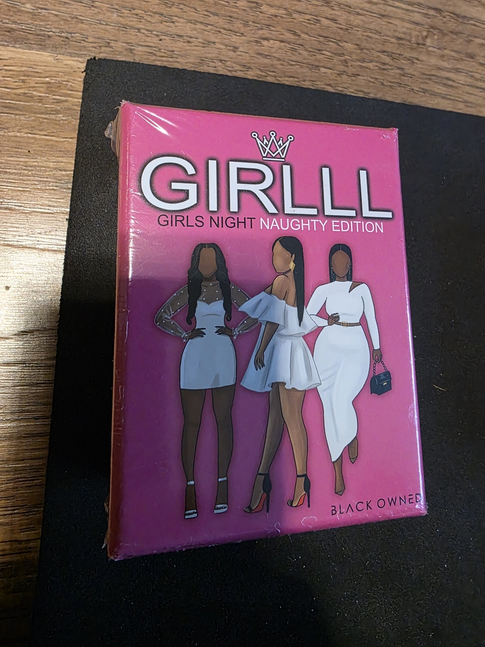 GIRLLL Girls Night Naughty Edition Card Game - Pink Box